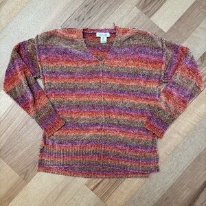 Boho Multi Colored Sweater